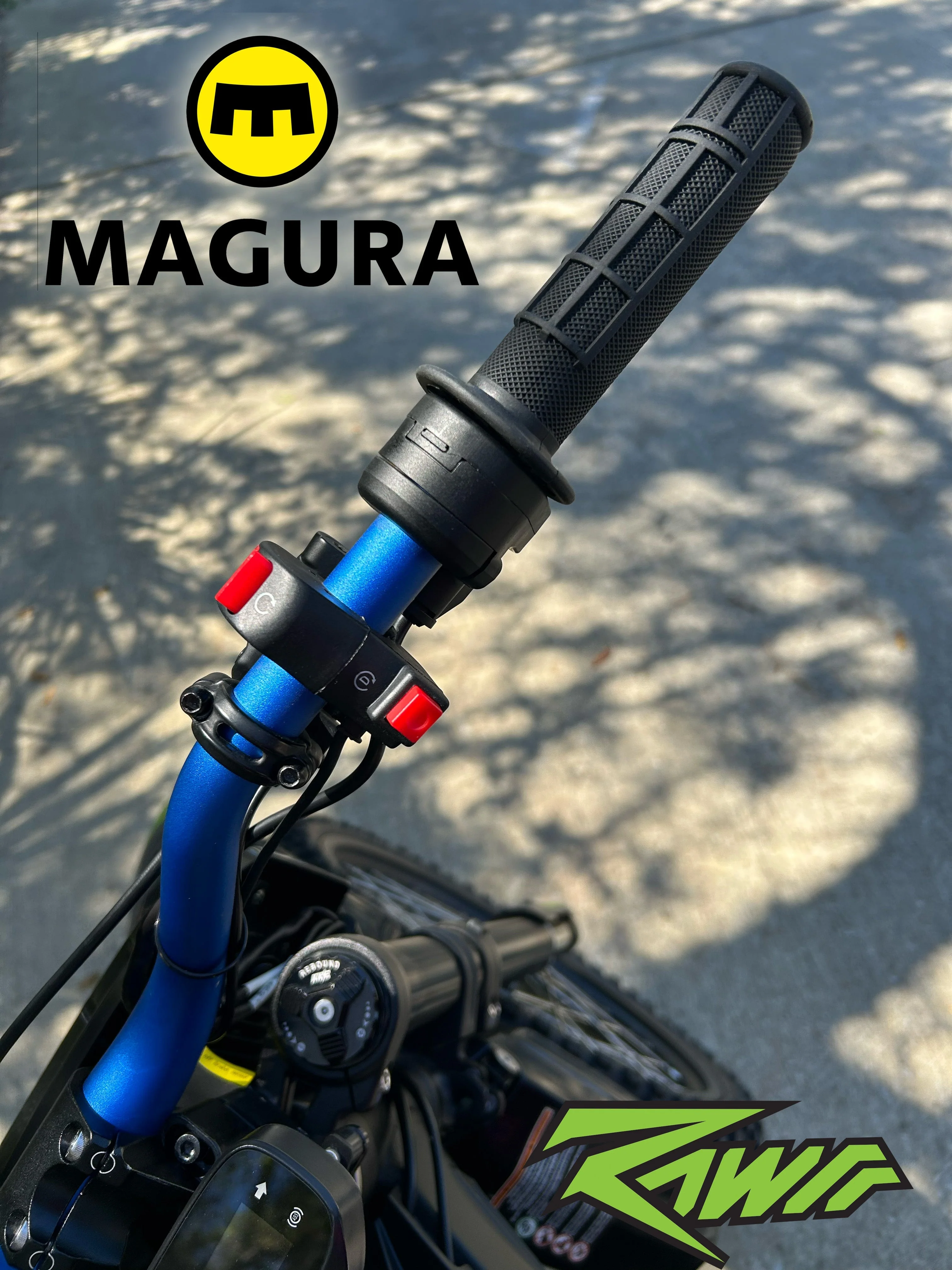 1/4 Turn Electronic Magura Throttle | DirtyBike | Rawrr Mantis X - Image 6