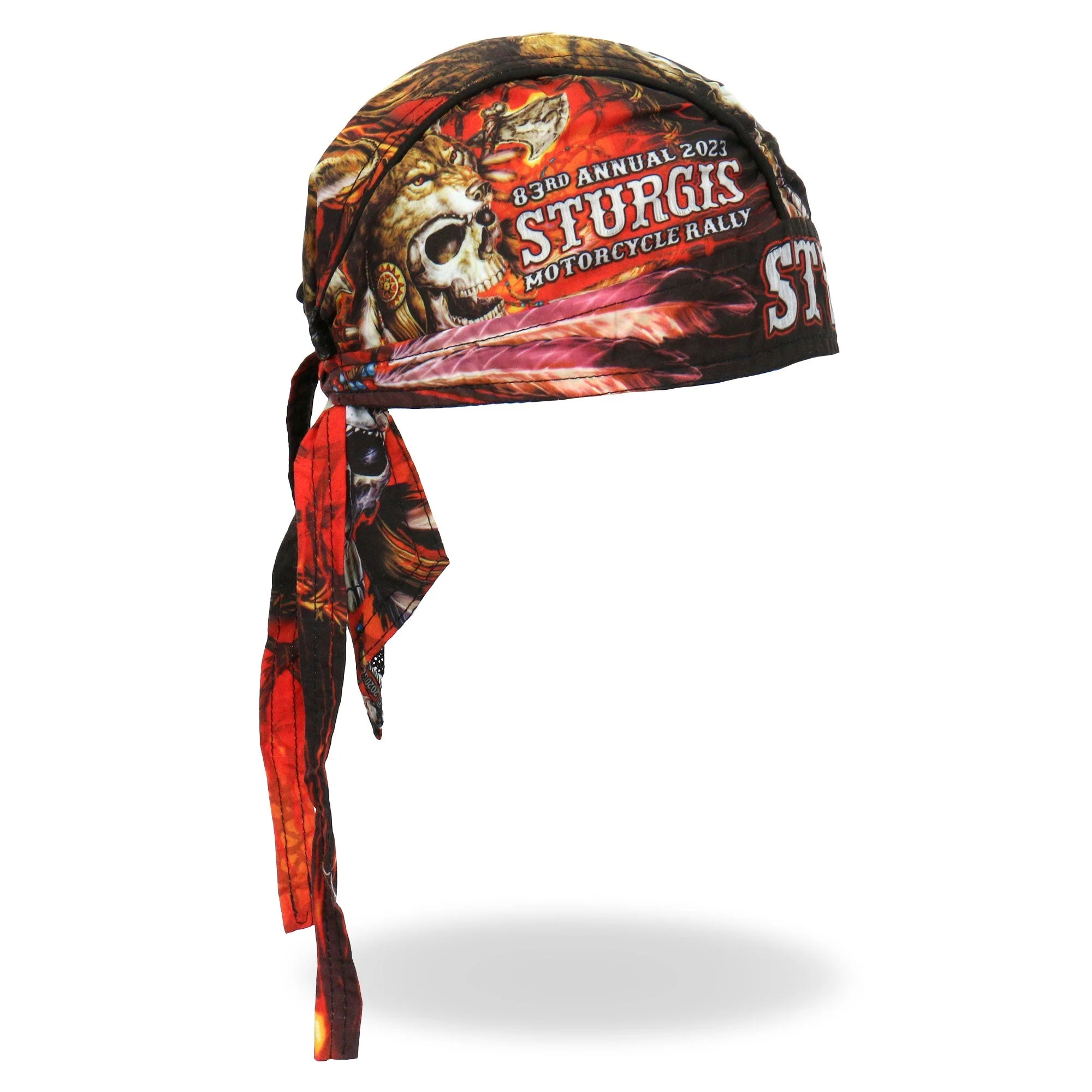 2023 Sturgis Native Wolf Headwrap - Image 4