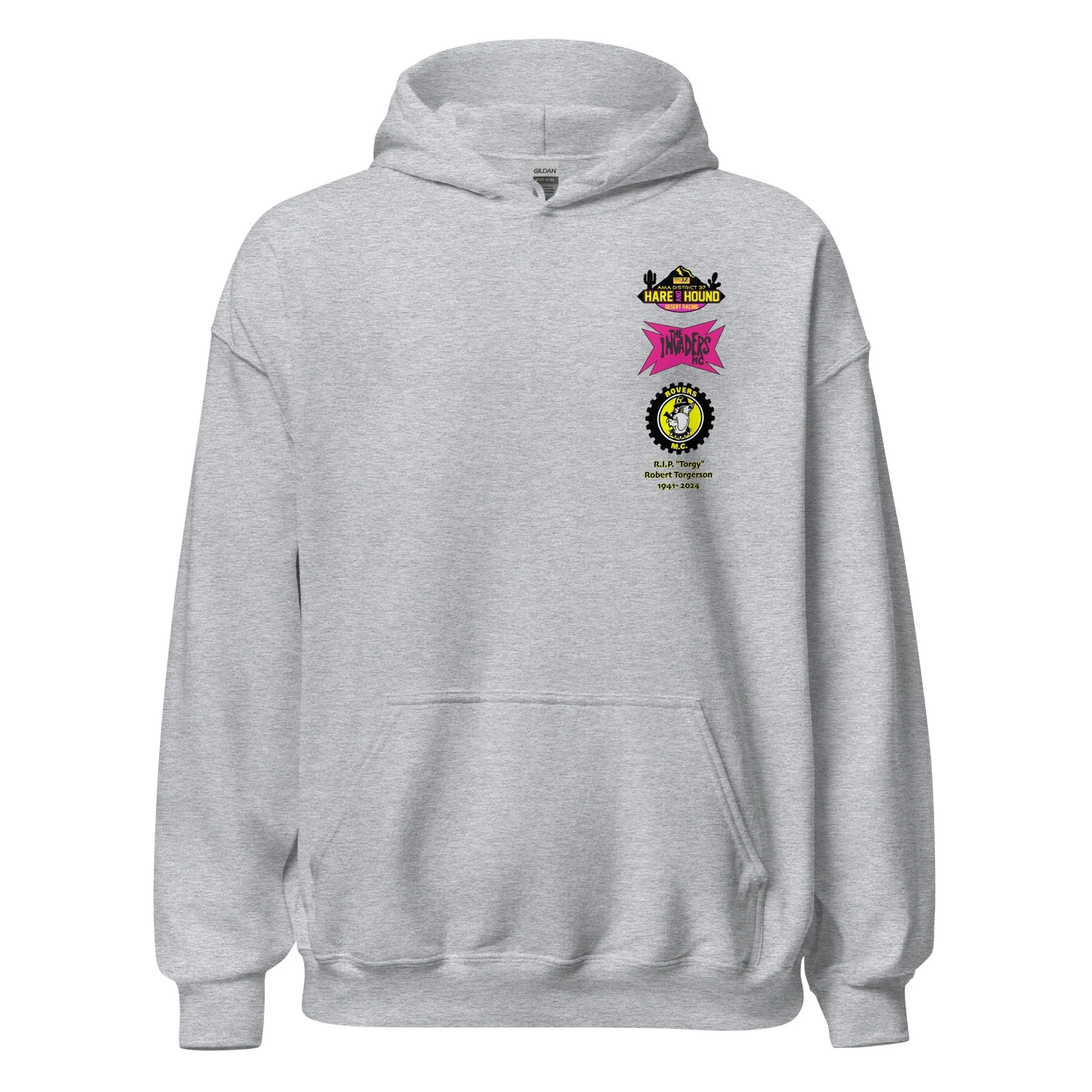 2024 Alien Dawg Run - Rovers MC & Invaders MC Hare & Hound Event Hoodie - Image 5
