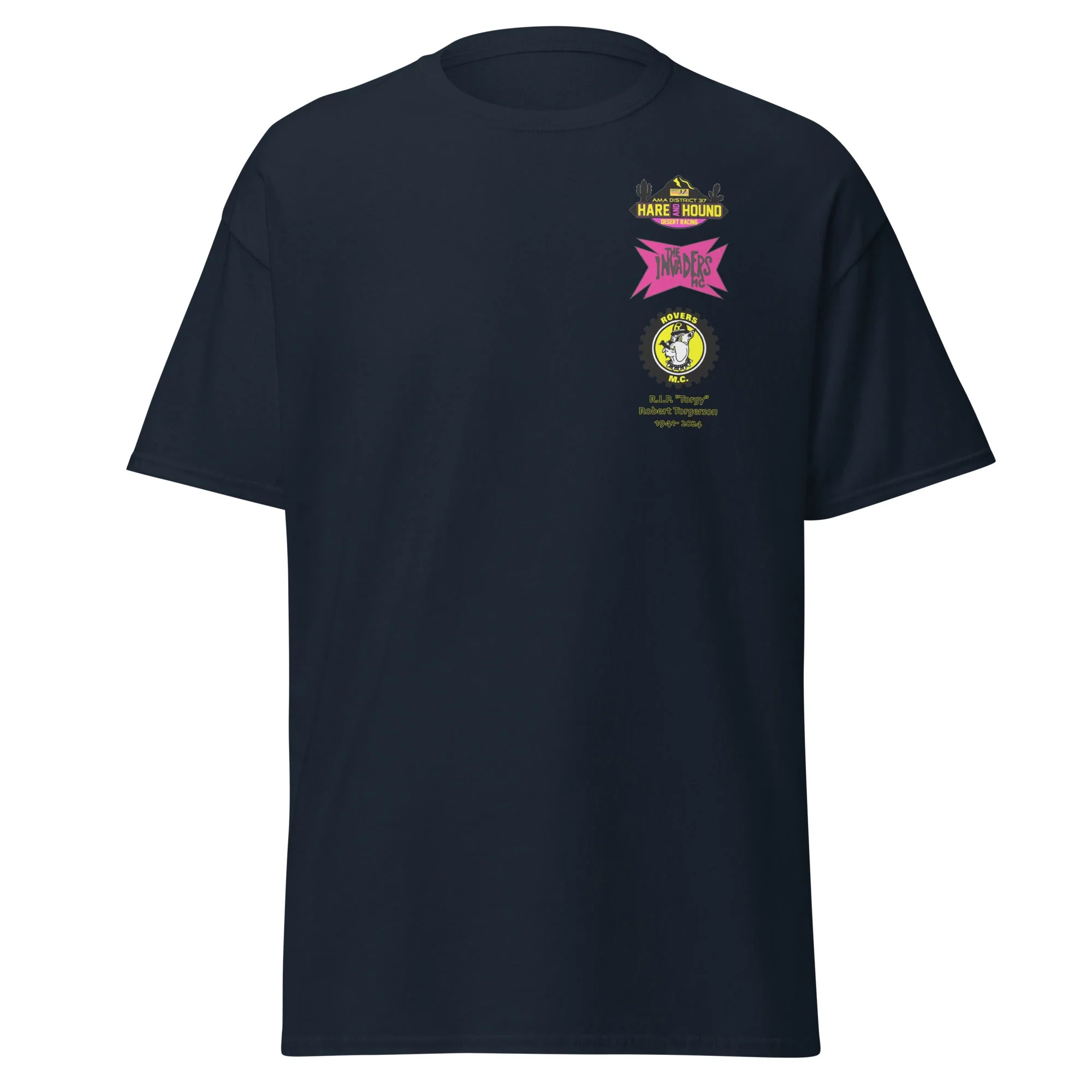 2024 Alien Dawg Run - Rovers MC & Invaders MC Hare & Hound Event T-Shirt - Image 2