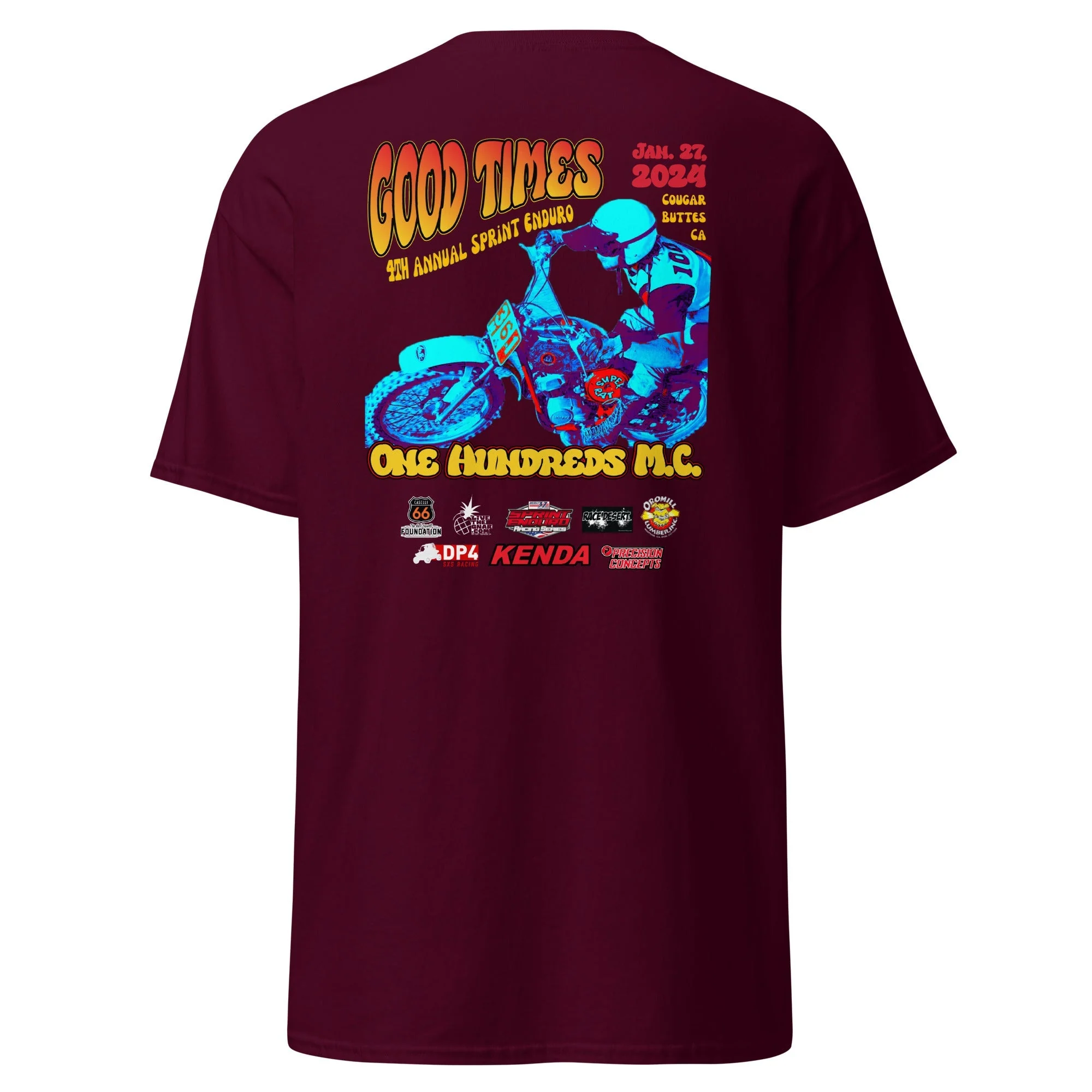 2024 Good Times Sprint Enduro 100s MC Event Shirt - Mens T-Shirt - Image 2