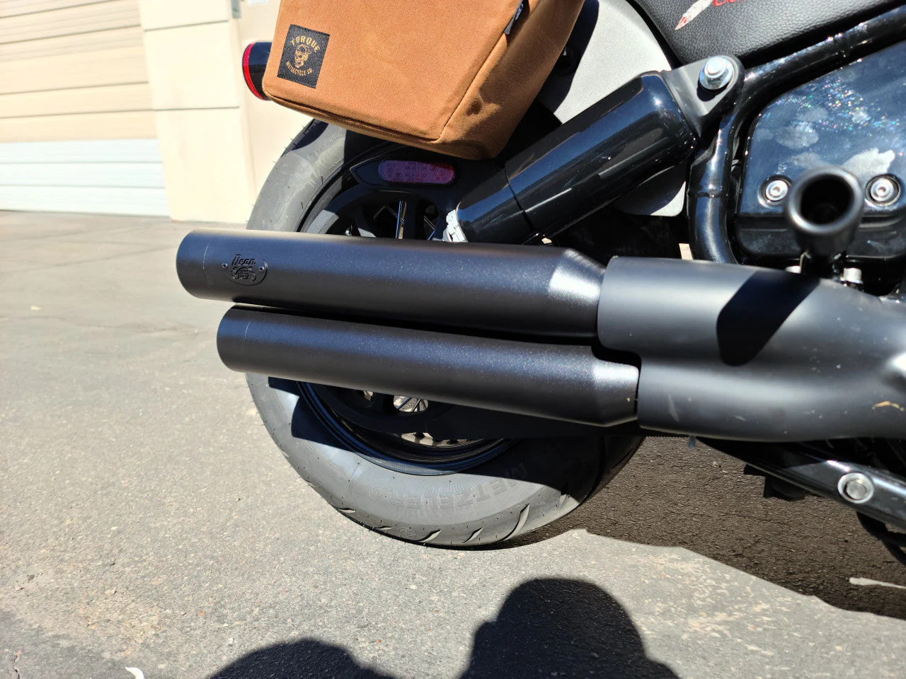 Rampage Muffler Set - Black for Indian Chief | 2022+ - Image 4