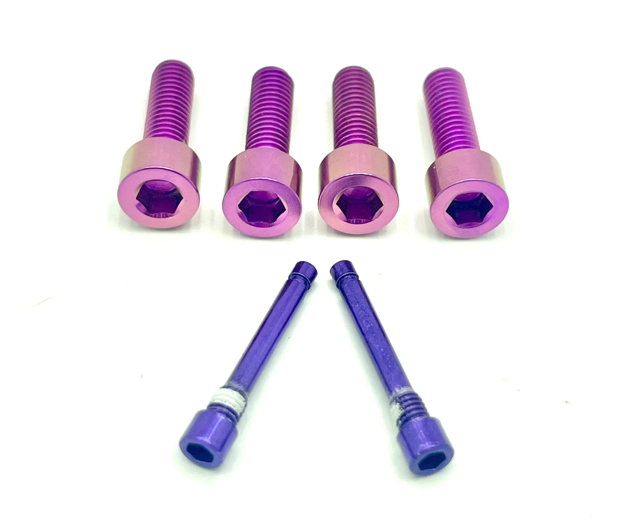 220mm Rotor Titanium Caliper Bolt Kit for Surron, Talaria, Segway (30mm bolts) - Image 2