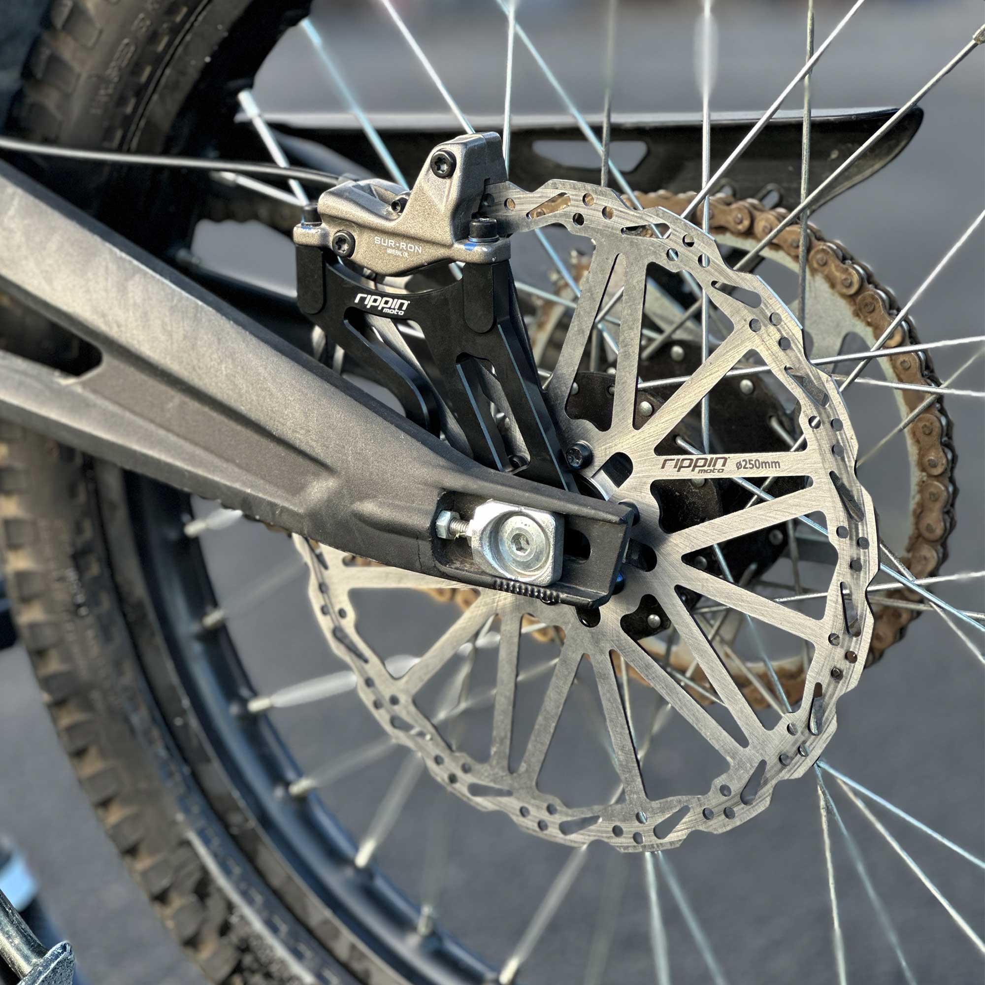 250mm Rear Caliper Adapter for Sur-Ron LBX & E-Ride PRO - Image 2