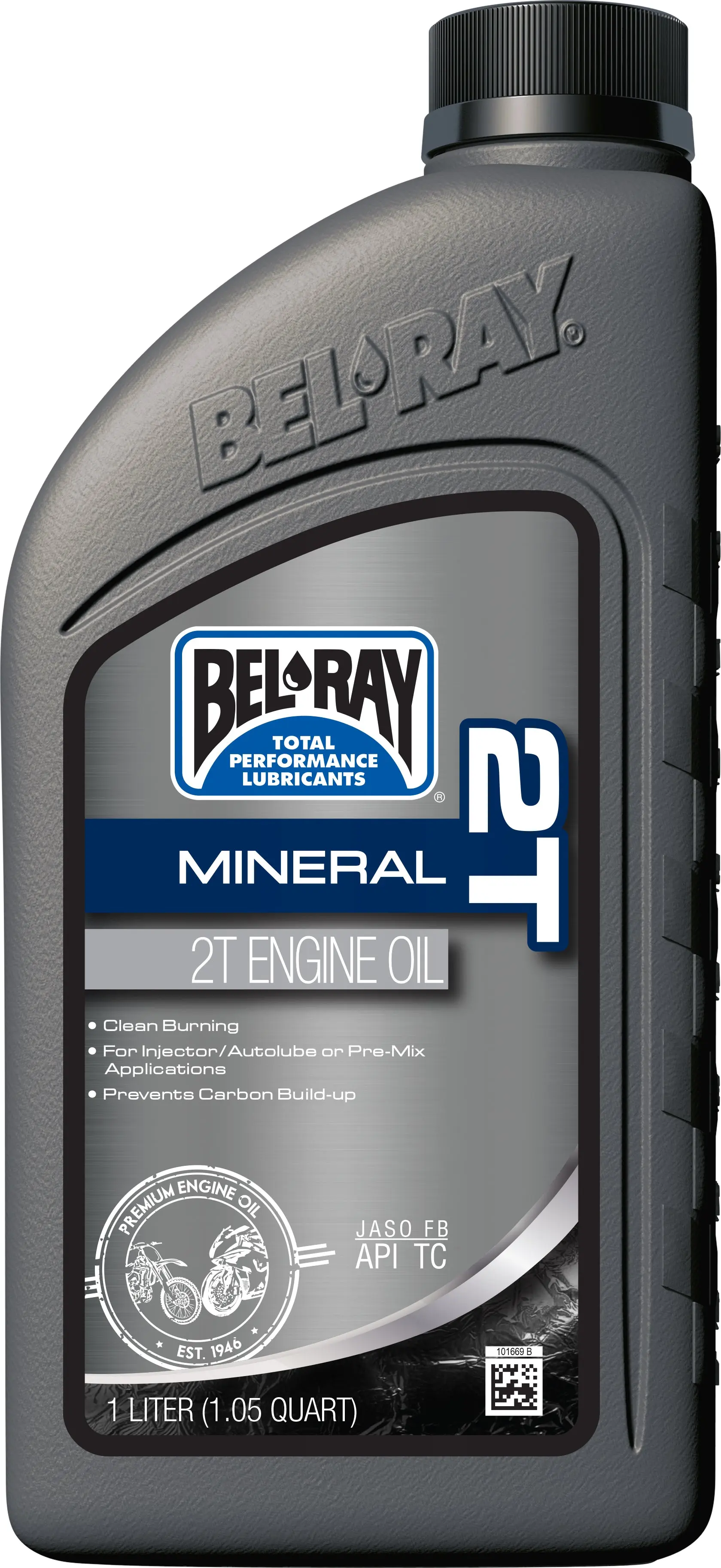 BEL-REY 2T Mineral Engine Oil 1L - Image 2
