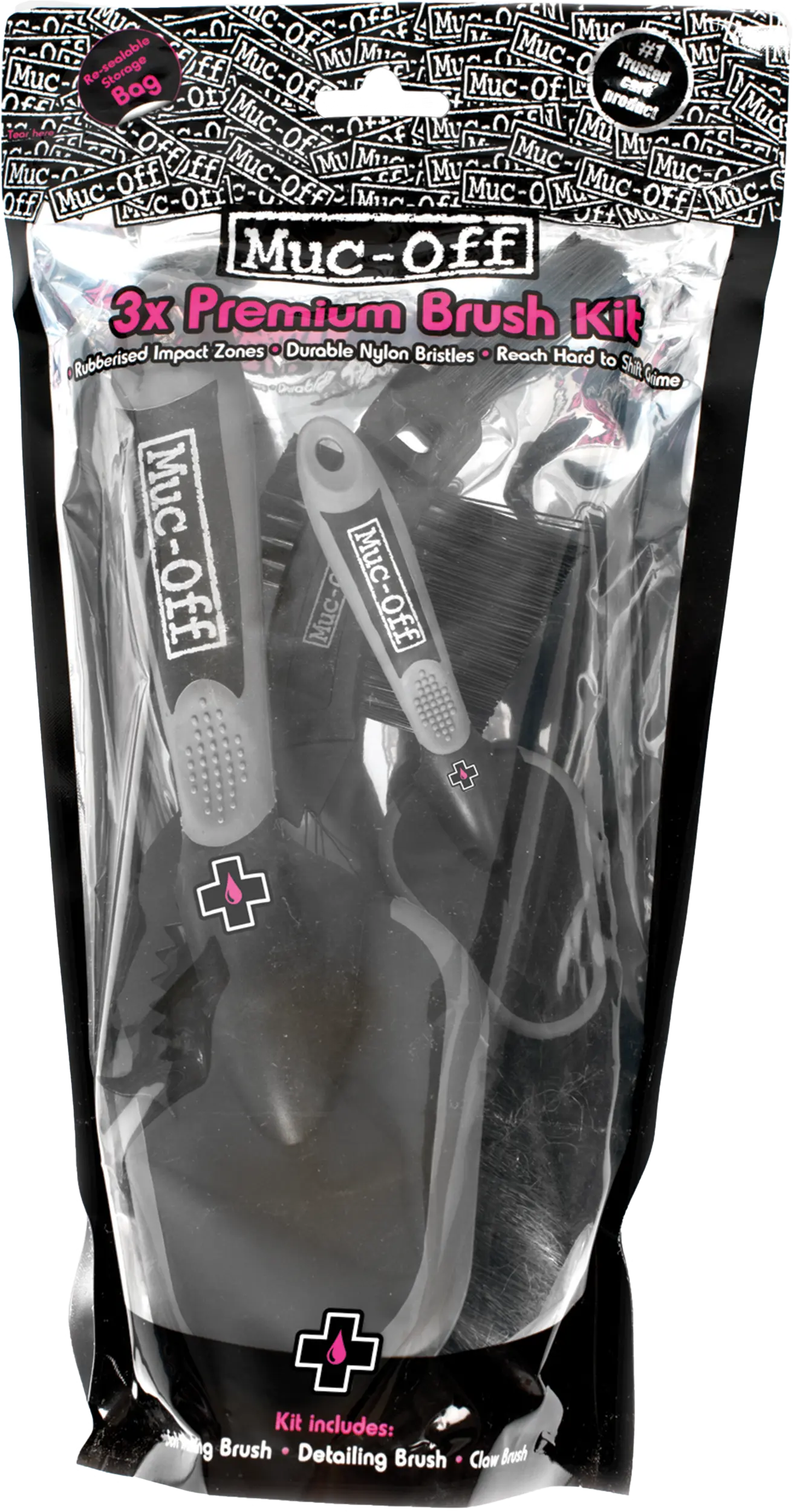 MUC-OFF 3x Brush Set