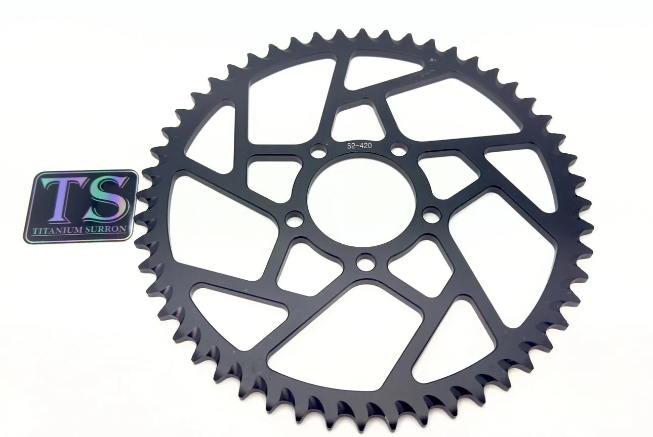48/ 52/ 54/ 58 Tooth Hardened Aluminum 420 Sprocket for E-moto - Image 10