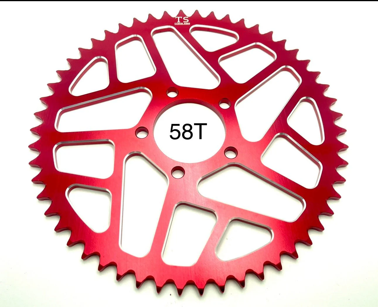 48/ 52/ 54/ 58 Tooth Hardened Aluminum 420 Sprocket for E-moto - Image 6