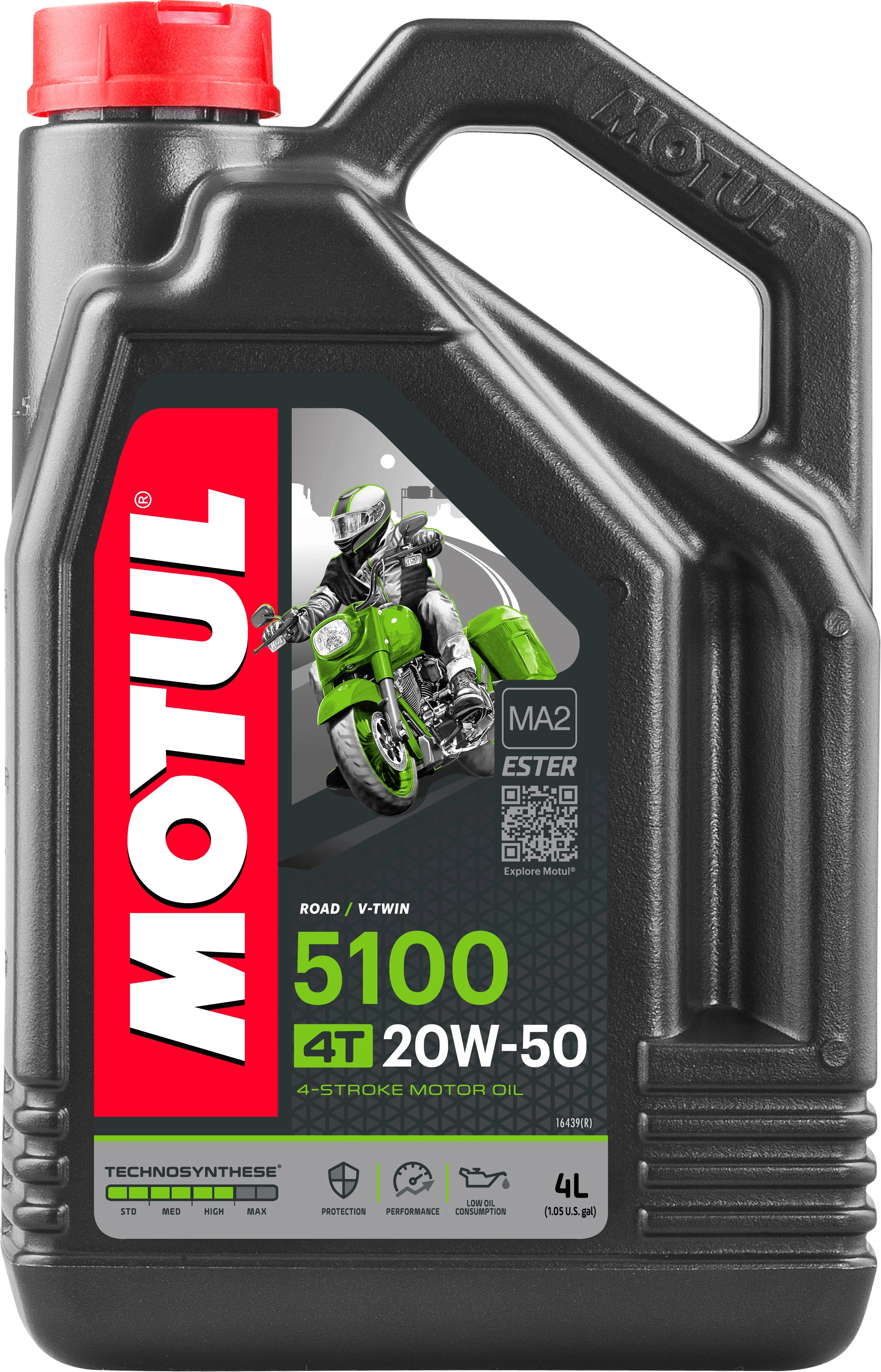 Motul 5100 4t 20w50 4 L 4/Case - Image 2