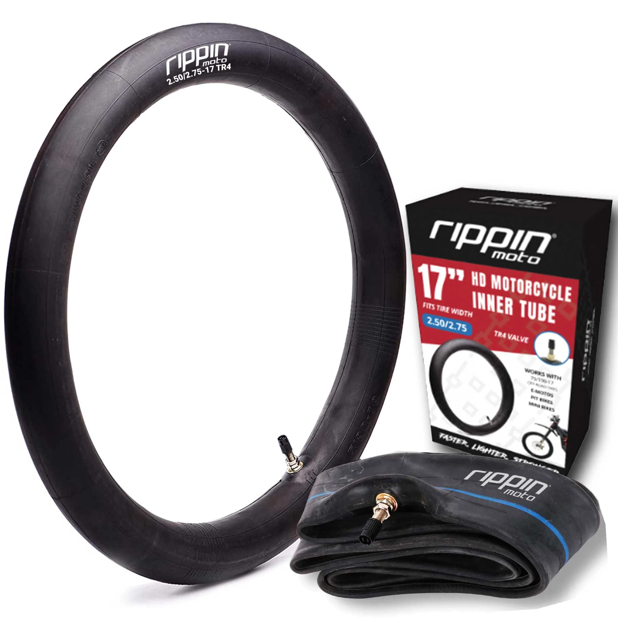 70/100-17 E-Moto Dirt Bike Inner Tube (2.25/2.50-17) 10mpa - 2mm Thick - Image 5