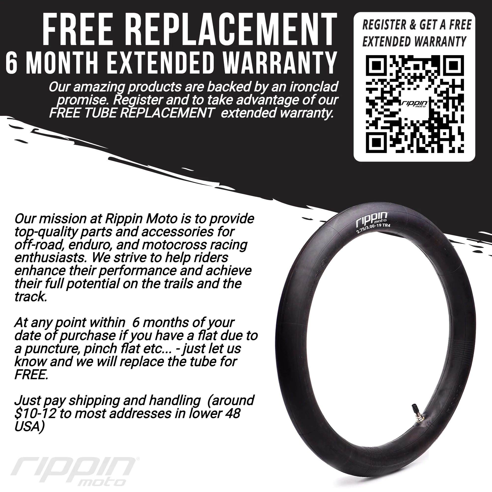 70/100-19 E-Moto Motorcycle Inner Tube (2.75/3.00-19) for Surron, E-Ride PRO & Talaria - Image 7