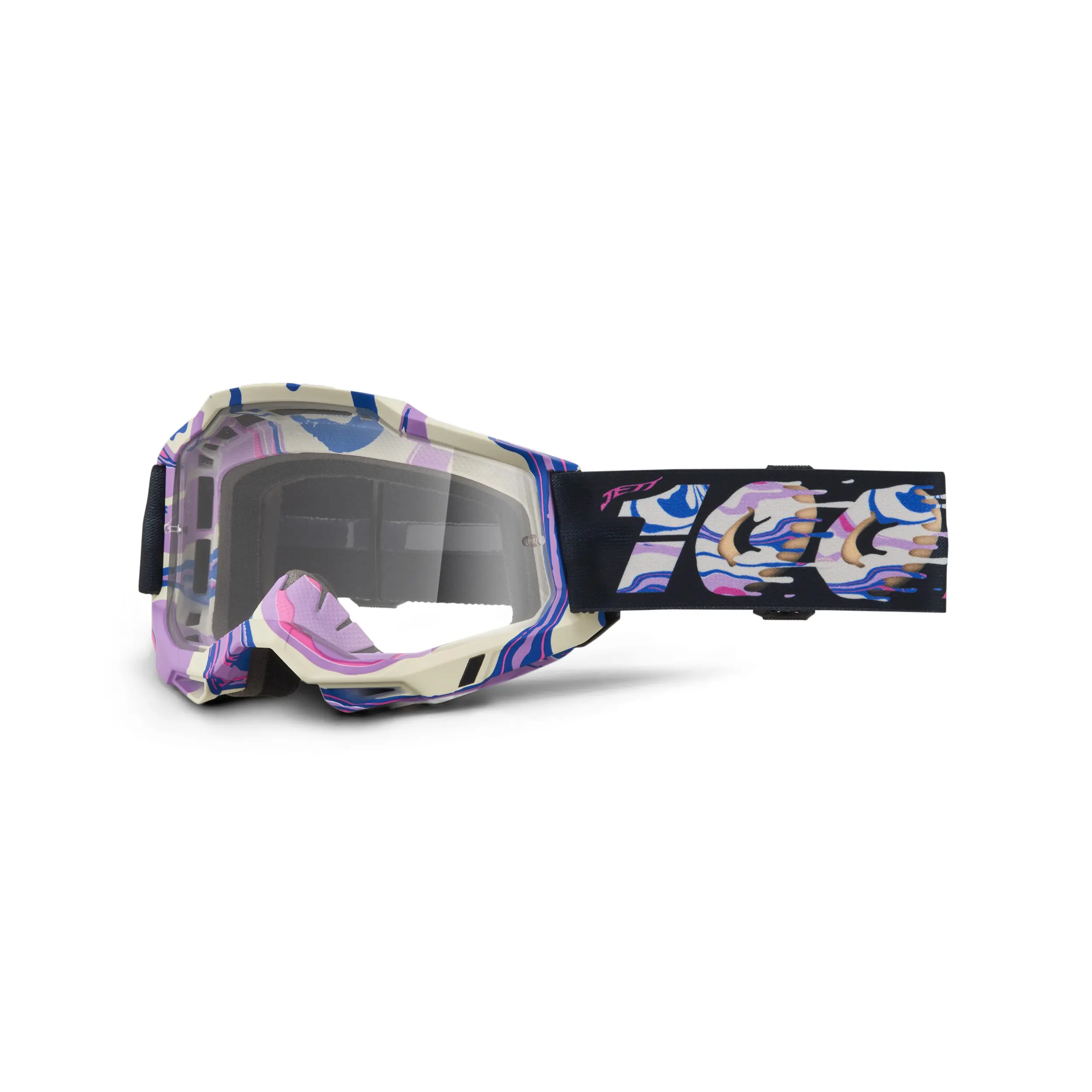 100% Accuri 2 Goggle 2/Pk Le Jett Lawrence Donut with Mirror Lens - Image 2