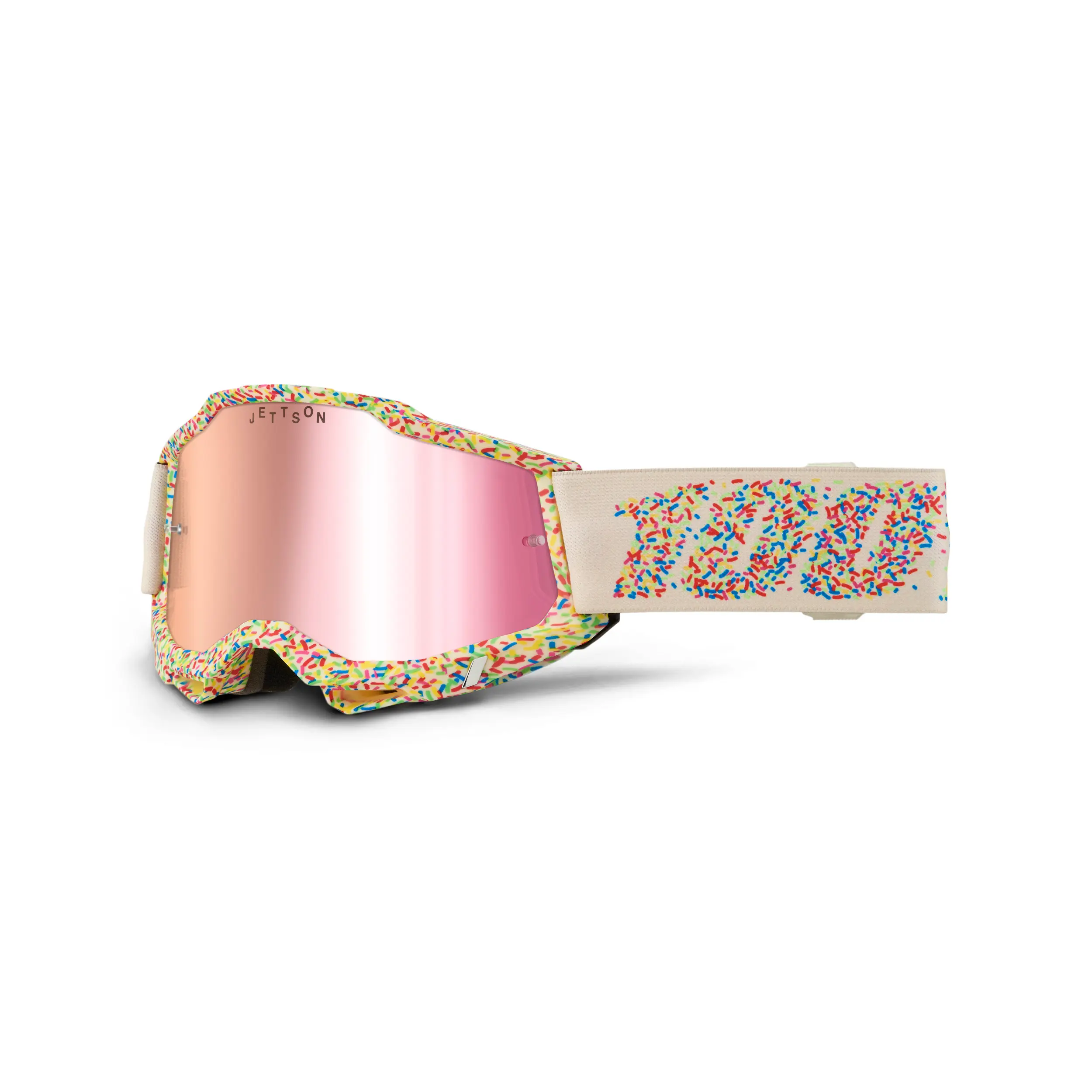 100% Accuri 2 Goggle 2/Pk Le Jett Lawrence Donut with Mirror Lens - Image 4