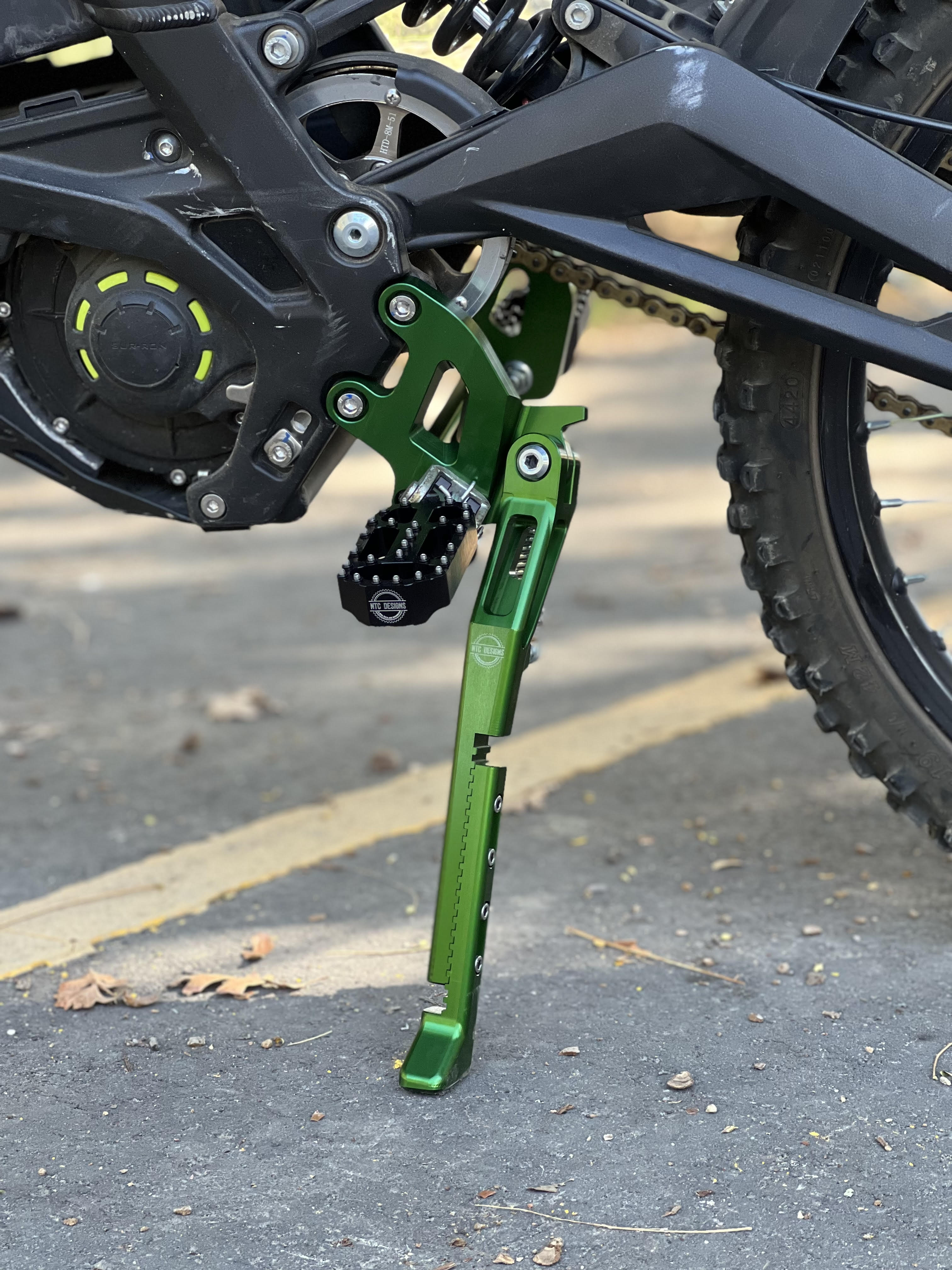 NTC Designs Surron Adjustable Kickstand - Standard or XL - (Sur Ron / Segway / Talaria / E Ride Pro) - Image 2