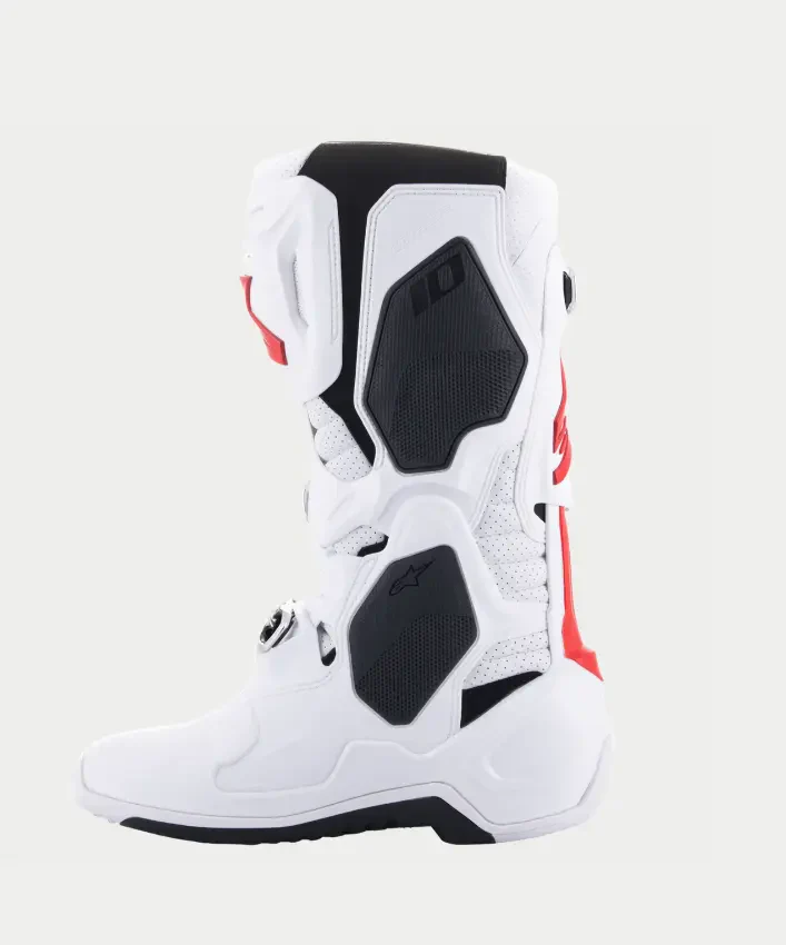 Alpinestars Tech 10 Supervented White/Bright Red Boots - Image 4