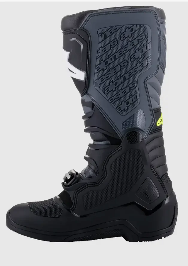 Alpinestars Tech 5 Black/Grey/Yellow Fluo Boots - Image 4