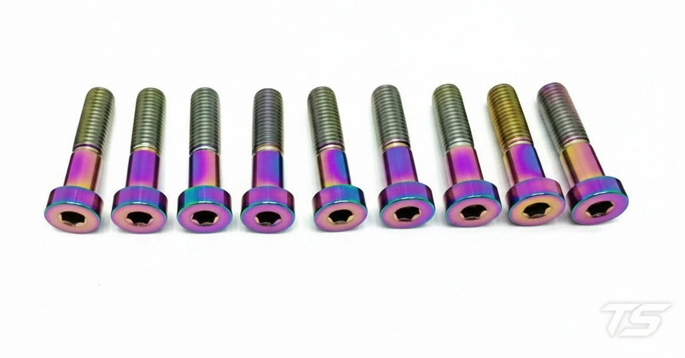 Altis Sigma Drivetrain Cover Custom 6 or 8 Piece Titanium Bolt Kit - Image 3