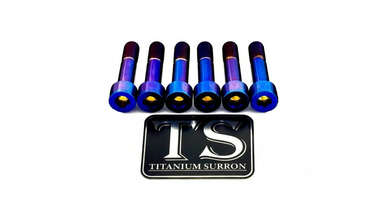 Altis Sigma Drivetrain Cover Custom 6 or 8 Piece Titanium Bolt Kit - Image 36