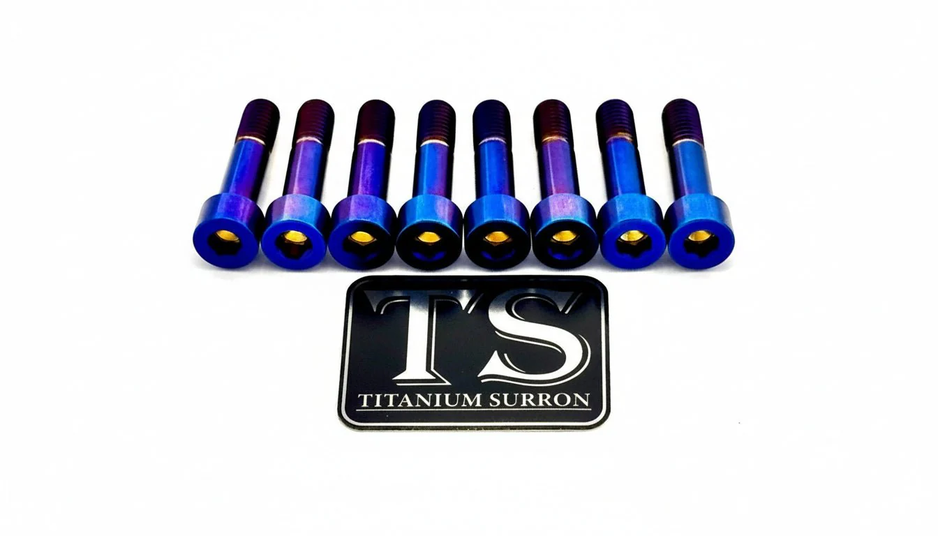 Altis Sigma Drivetrain Cover Custom 6 or 8 Piece Titanium Bolt Kit - Image 38