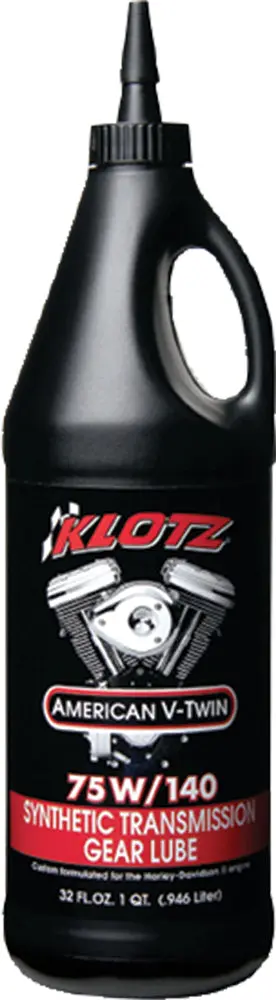 Klotz American V-Twin Transmission Lubricant 75w 140 32 Fl. Oz - Image 2
