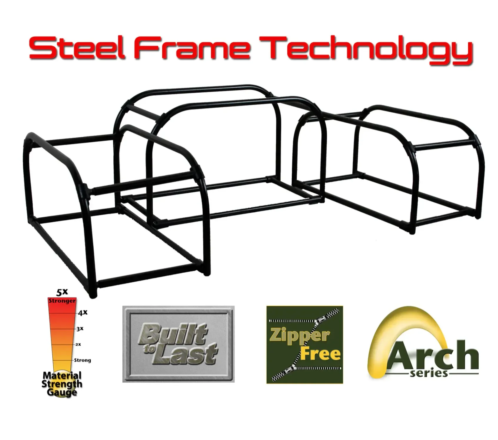 ATV TEK Arch Padded ATV Bag Camo - Image 4