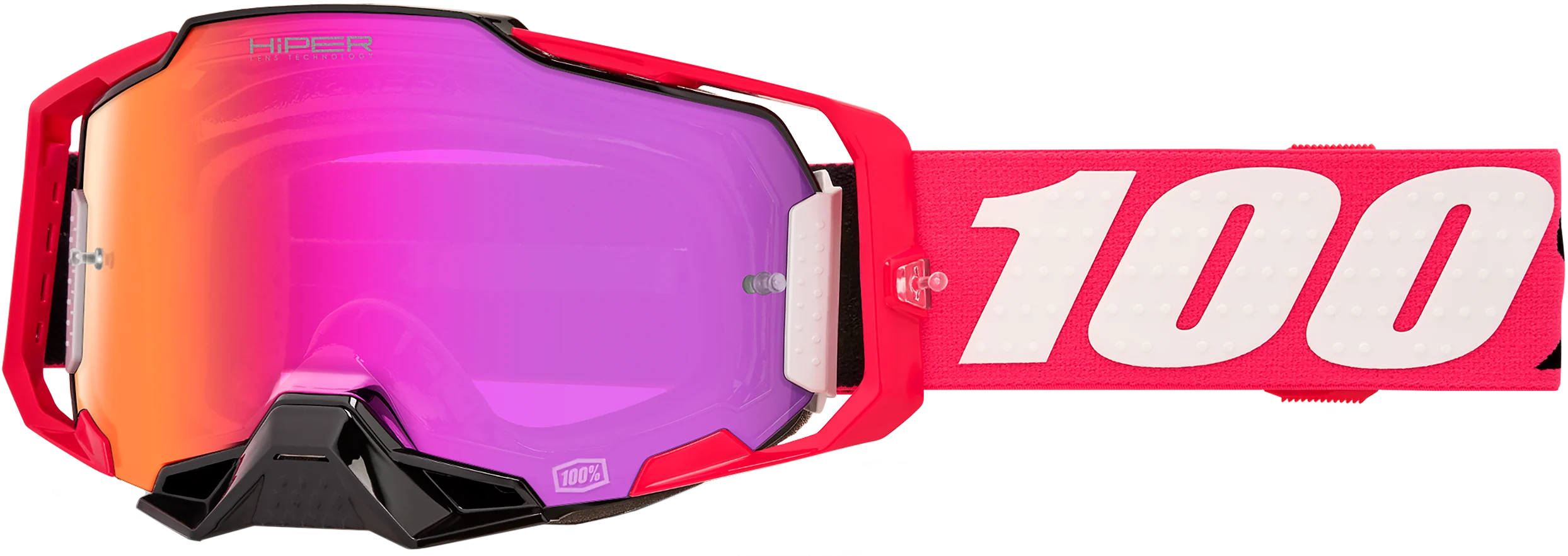 Armega Hiper Goggle Kloug Mirror Dark Red Lens