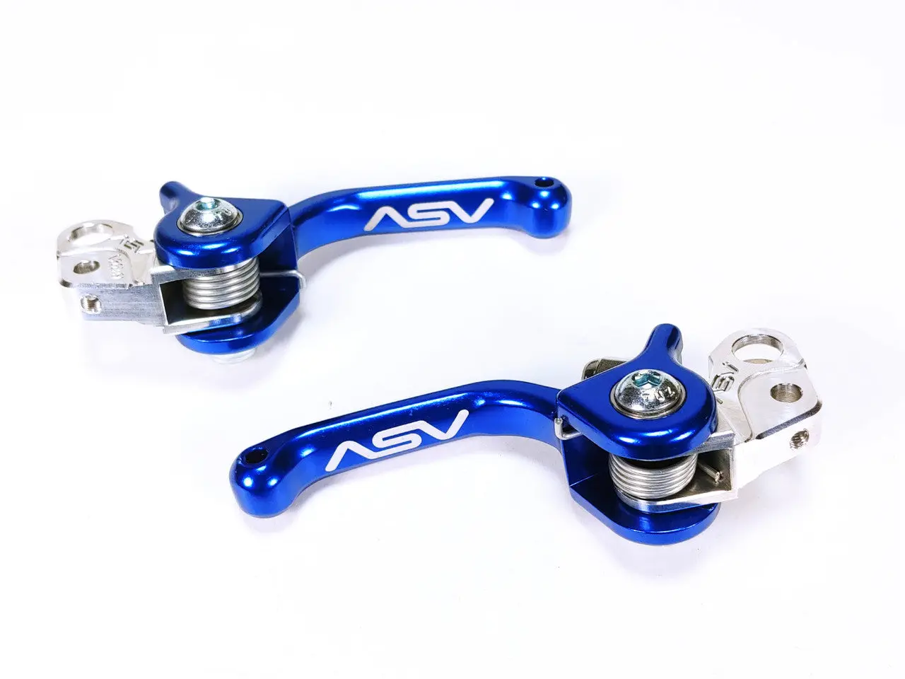 ASV Front & Rear Brake Levers for Surron Light Bee / Talaria Sting / Sting R / MX3 / MX4 / X3 - F3-E Series - Pair of Unbreakable ASV Levers -  Black / Red / Blue / Pink / Orange / Silver / Gold / Purple / Magnesium - Image 3