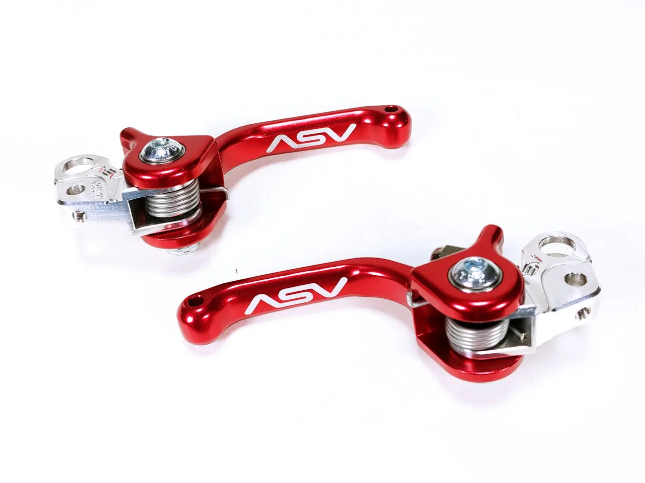 ASV Front & Rear Brake Levers for Surron Light Bee / Talaria Sting / Sting R / MX3 / MX4 / X3 - F3-E Series - Pair of Unbreakable ASV Levers -  Black / Red / Blue / Pink / Orange / Silver / Gold / Purple / Magnesium - Image 4