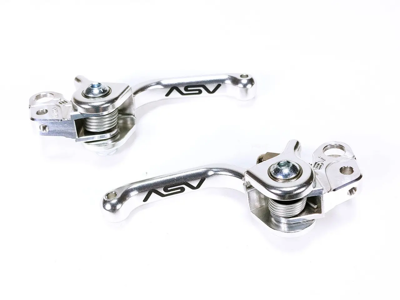ASV Front & Rear Brake Levers for Surron Light Bee / Talaria Sting / Sting R / MX3 / MX4 / X3 - F3-E Series - Pair of Unbreakable ASV Levers -  Black / Red / Blue / Pink / Orange / Silver / Gold / Purple / Magnesium - Image 5