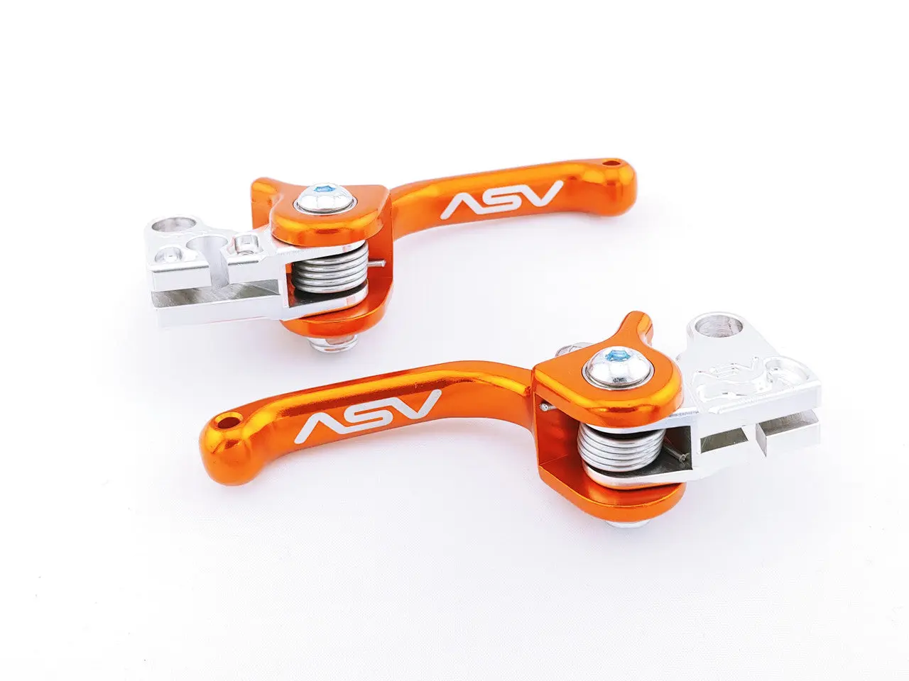 ASV Front & Rear Brake Levers for Surron Light Bee / Talaria Sting / Sting R / MX3 / MX4 / X3 - F3-E Series - Pair of Unbreakable ASV Levers -  Black / Red / Blue / Pink / Orange / Silver / Gold / Purple / Magnesium - Image 6