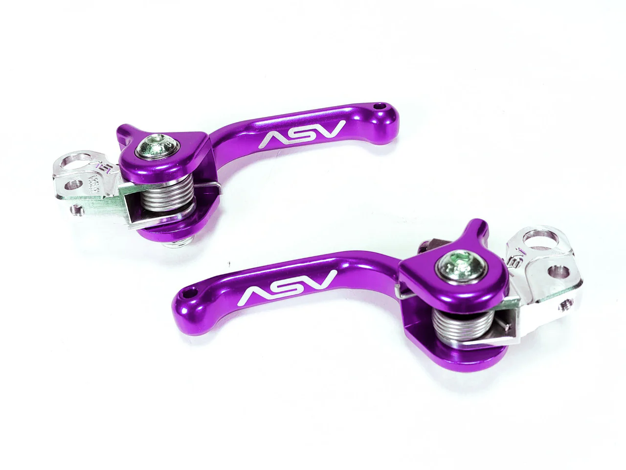 ASV Front & Rear Brake Levers for Surron Light Bee / Talaria Sting / Sting R / MX3 / MX4 / X3 - F3-E Series - Pair of Unbreakable ASV Levers -  Black / Red / Blue / Pink / Orange / Silver / Gold / Purple / Magnesium - Image 10