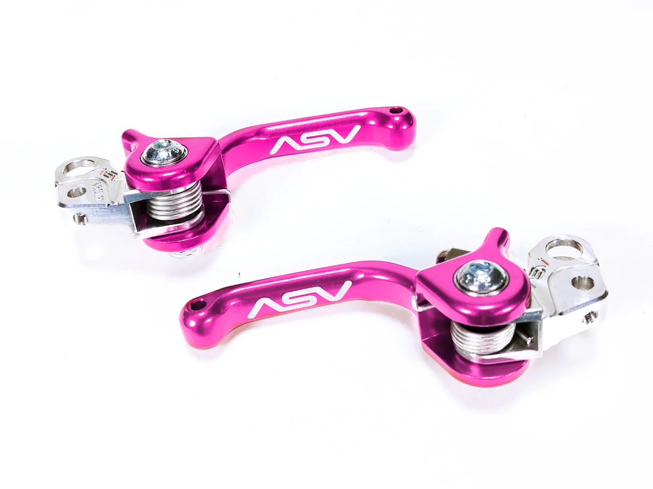 ASV Front & Rear Brake Levers for Surron Light Bee / Talaria Sting / Sting R / MX3 / MX4 / X3 - F3-E Series - Pair of Unbreakable ASV Levers -  Black / Red / Blue / Pink / Orange / Silver / Gold / Purple / Magnesium - Image 7