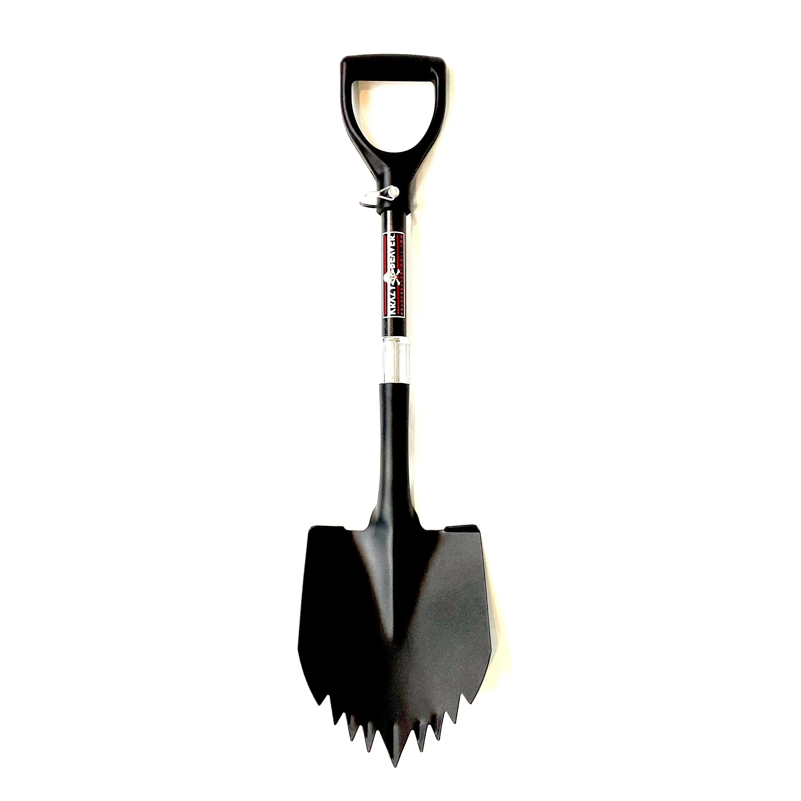ATV / UTV Krazy Beaver Shorty Shovel (Textured Black Head / Black Handle) - Image 4
