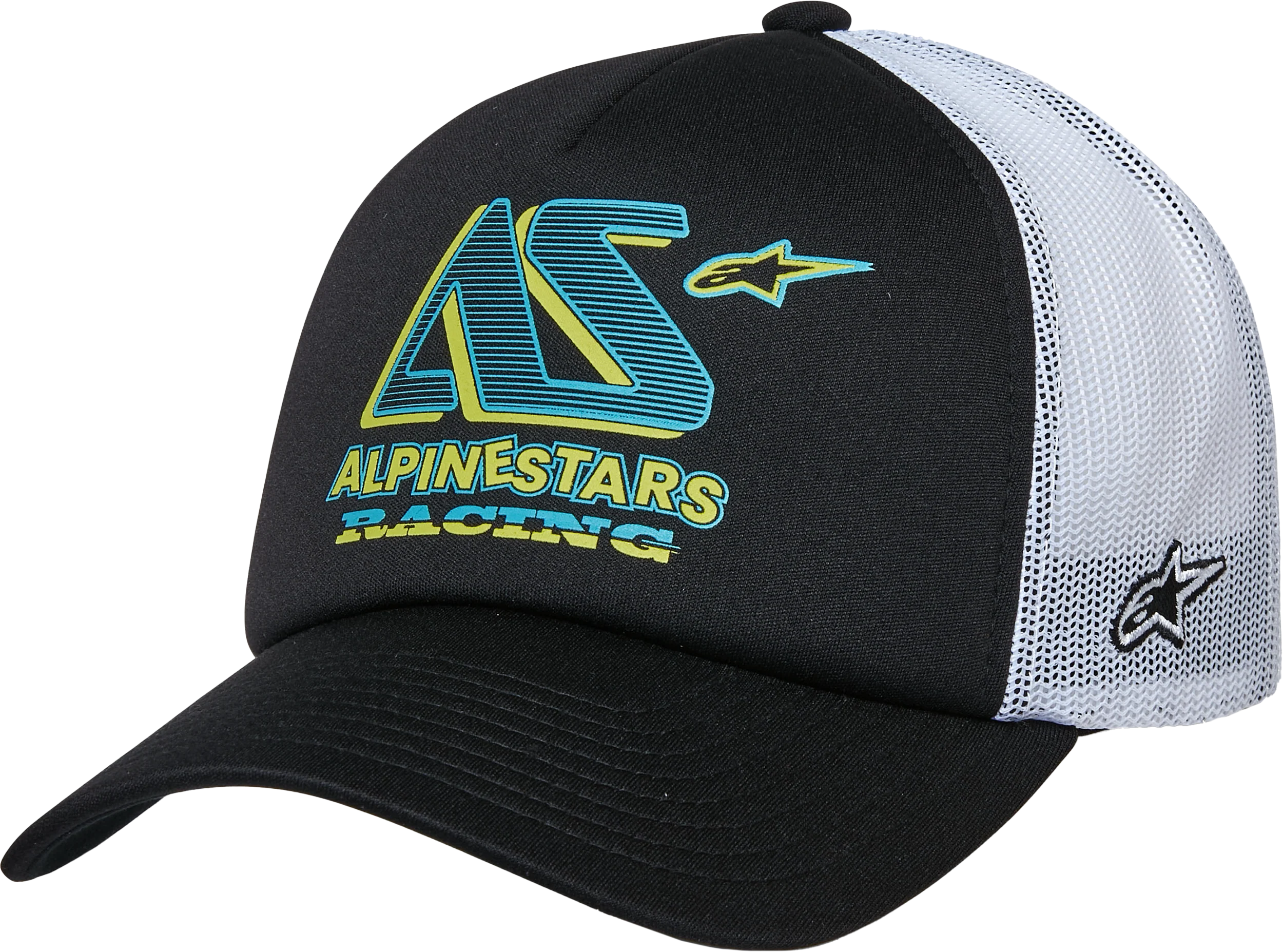 Ayess Trucker Hat Black/White