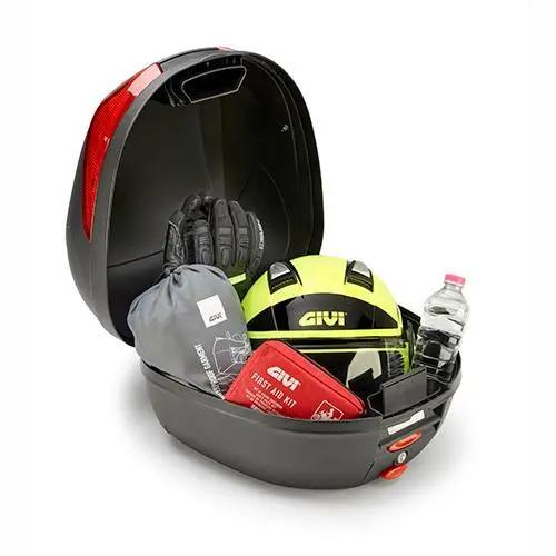 GIVI Monolock B29 Top Case - B29N2 - Red/Black - Image 2