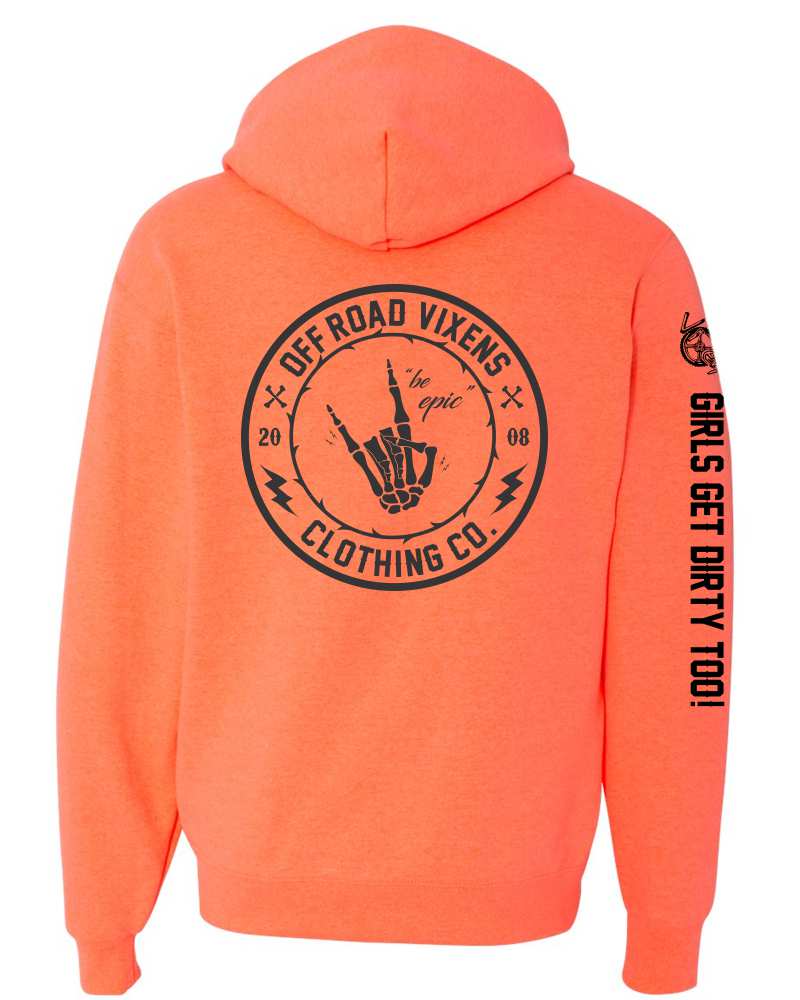 Be Epic Pullover Neon Coral - Image 11