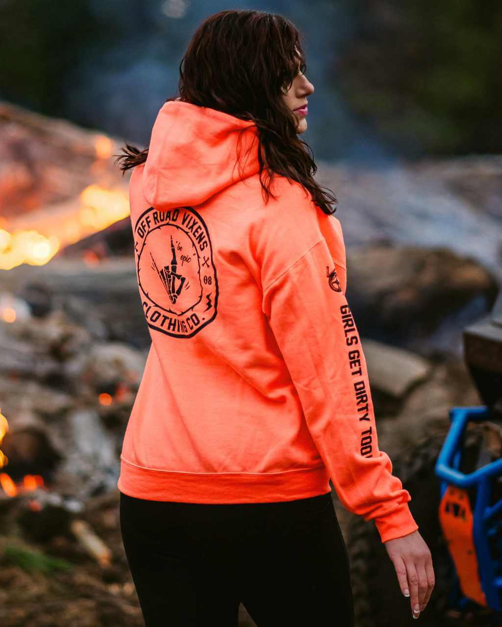 Be Epic Pullover Neon Coral - Image 5