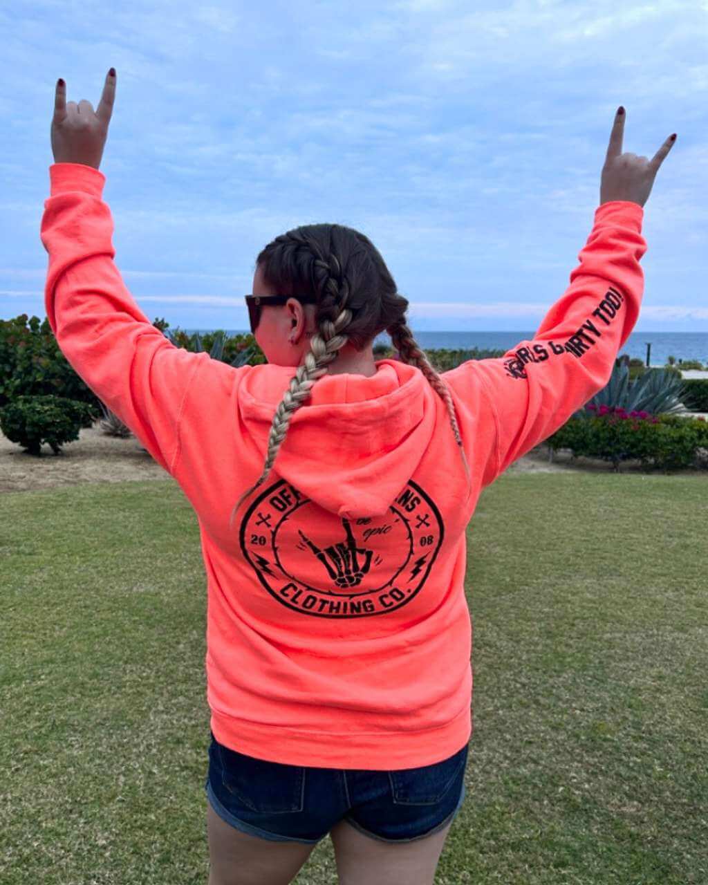 Be Epic Pullover Neon Coral - Image 7