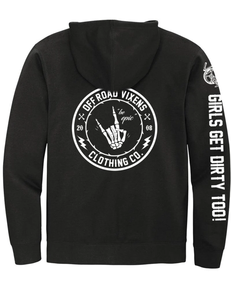 Be Epic Unisex Zip Up Hoodie - Image 7