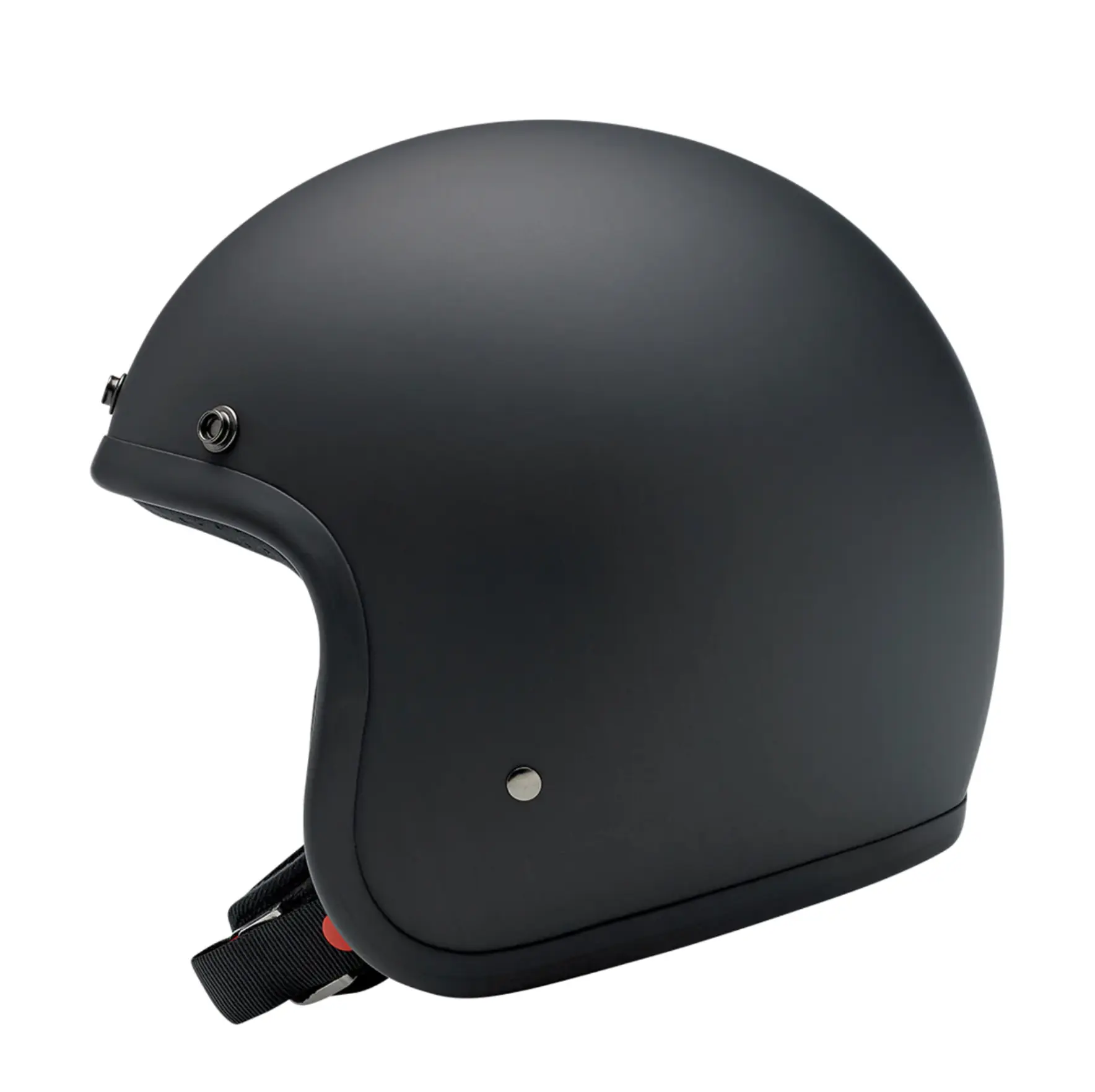 Biltwell Bonanza Helmet - Flat Black - Image 3