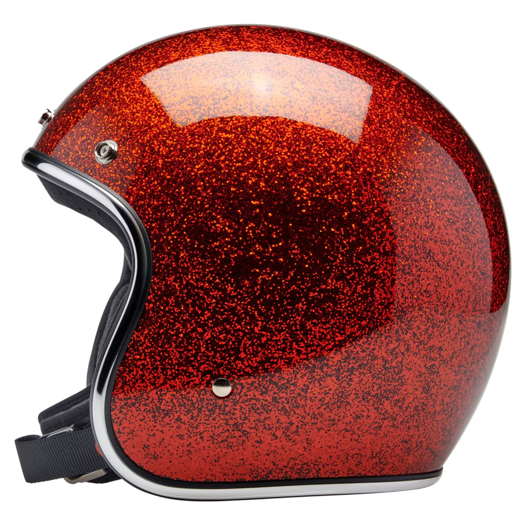 Biltwell Bonanza Helmet - Megaflake Rootbeer - Image 6