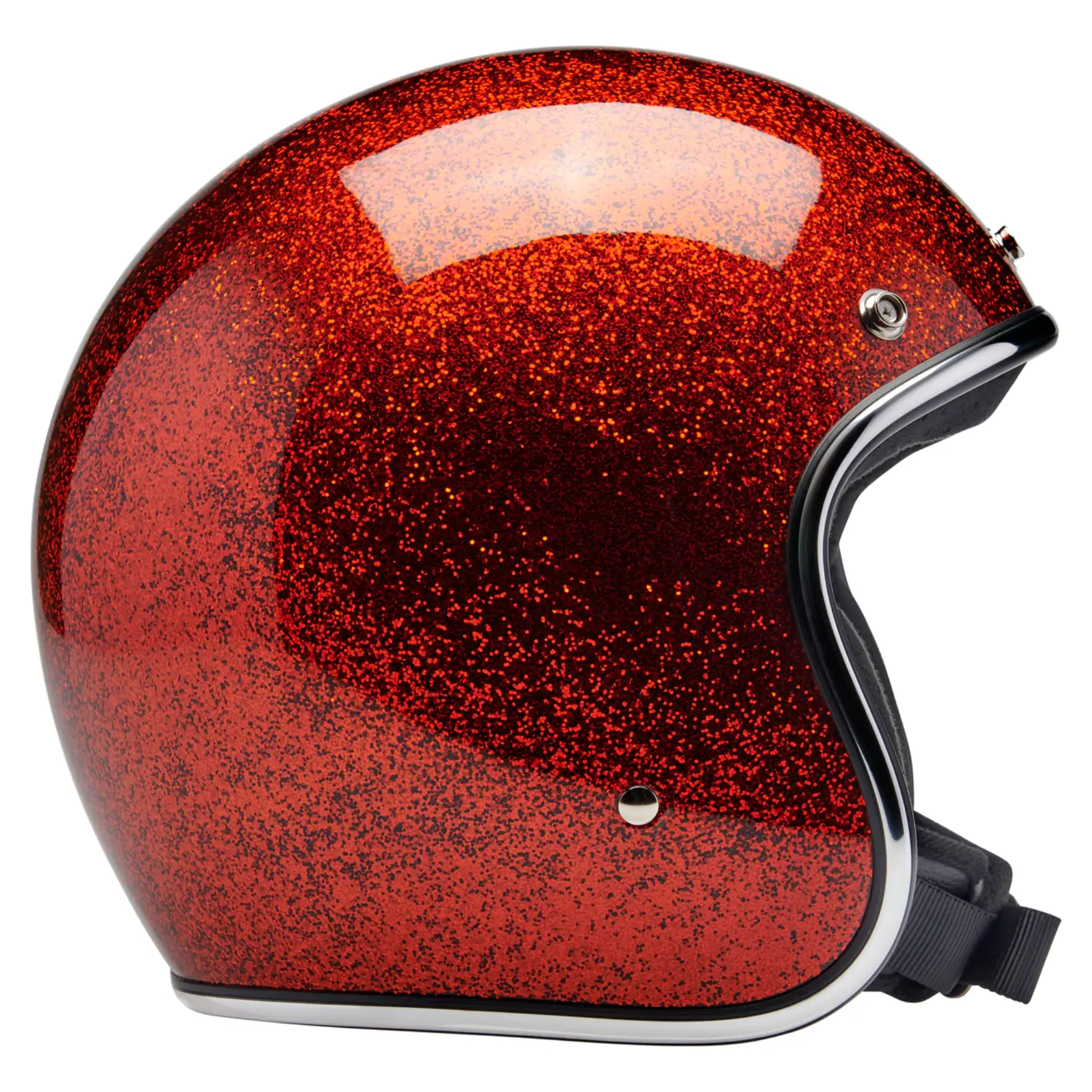 Biltwell Bonanza Helmet - Megaflake Rootbeer - Image 7