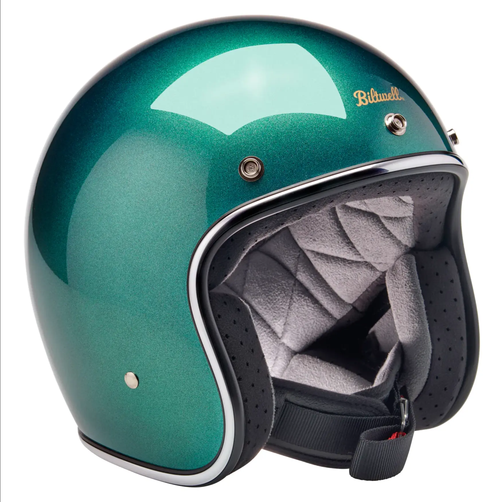 Biltwell Bonanza Helmet - Metallic Catalina - Image 5