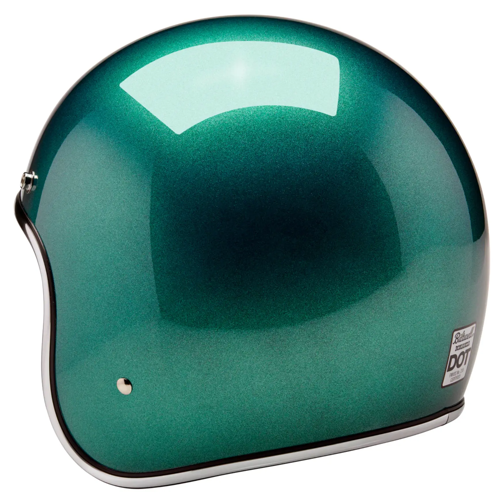 Biltwell Bonanza Helmet - Metallic Catalina - Image 8