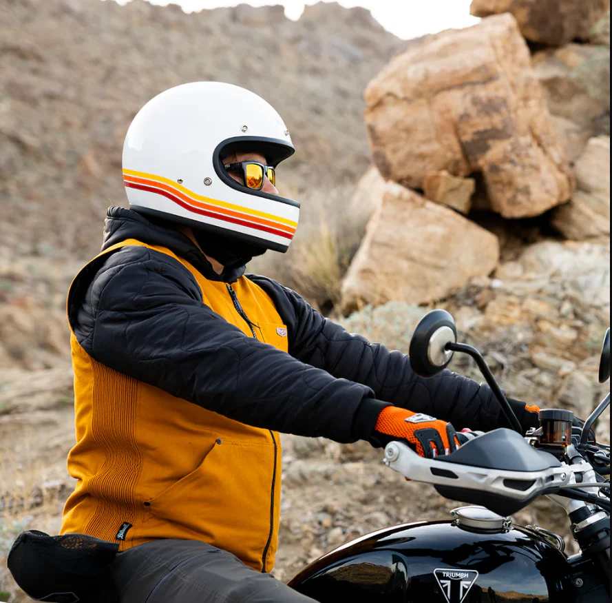 Biltwell Gringo Helmet - Sunset Spectrum - Image 7
