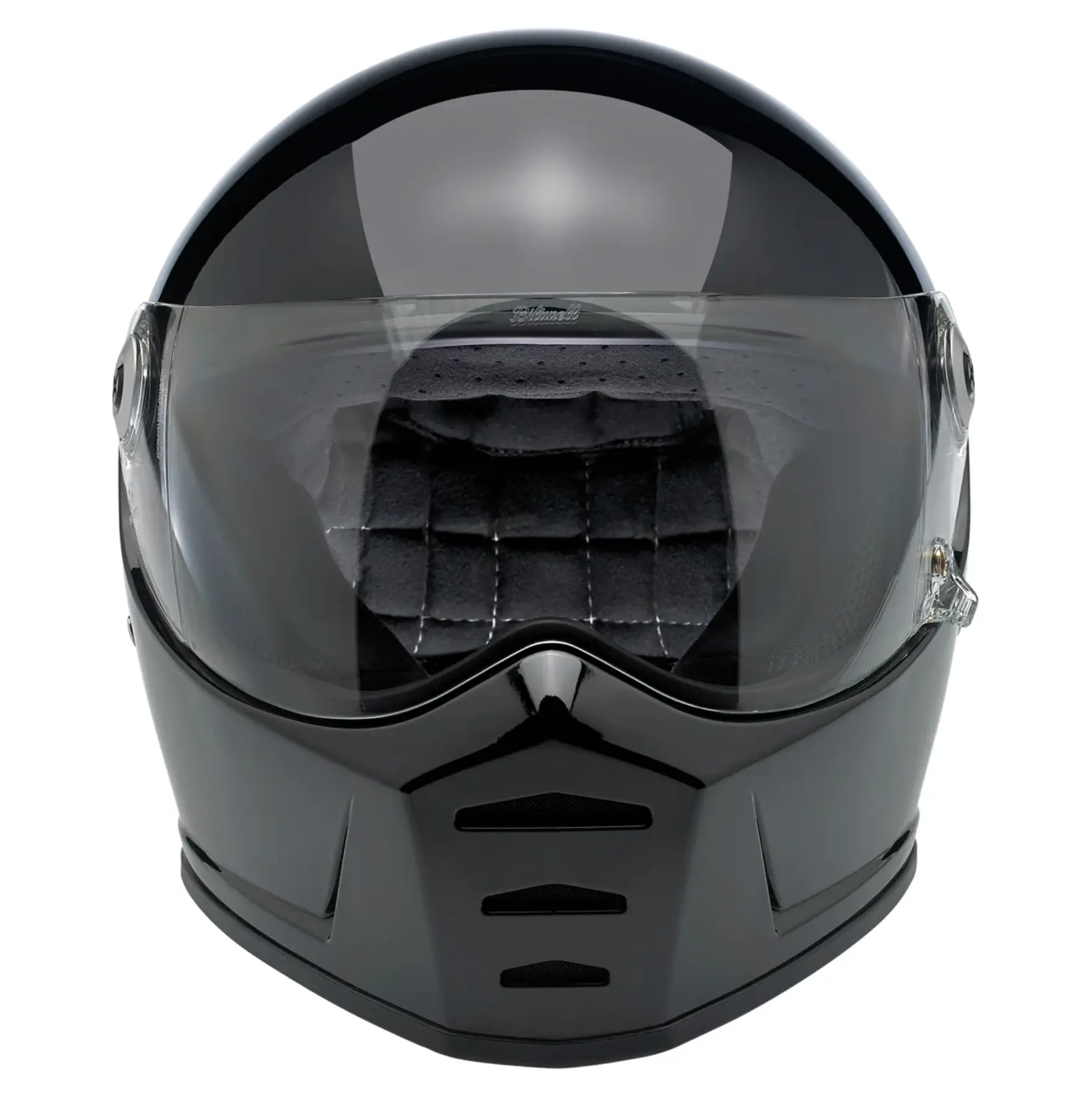Biltwell Lane Splitter Helmet - Gloss Black - Image 3