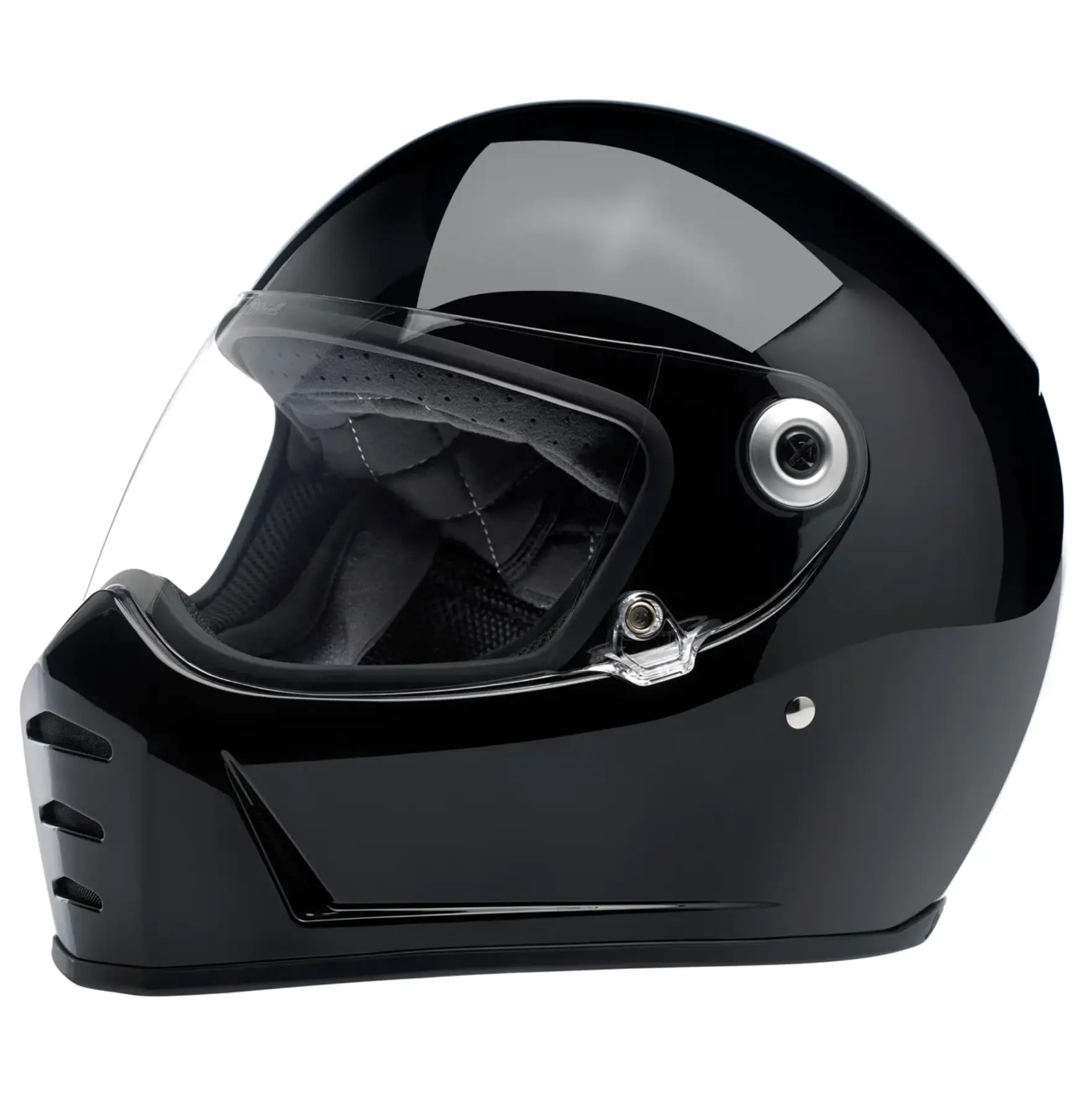 Biltwell Lane Splitter Helmet - Gloss Black - Image 4