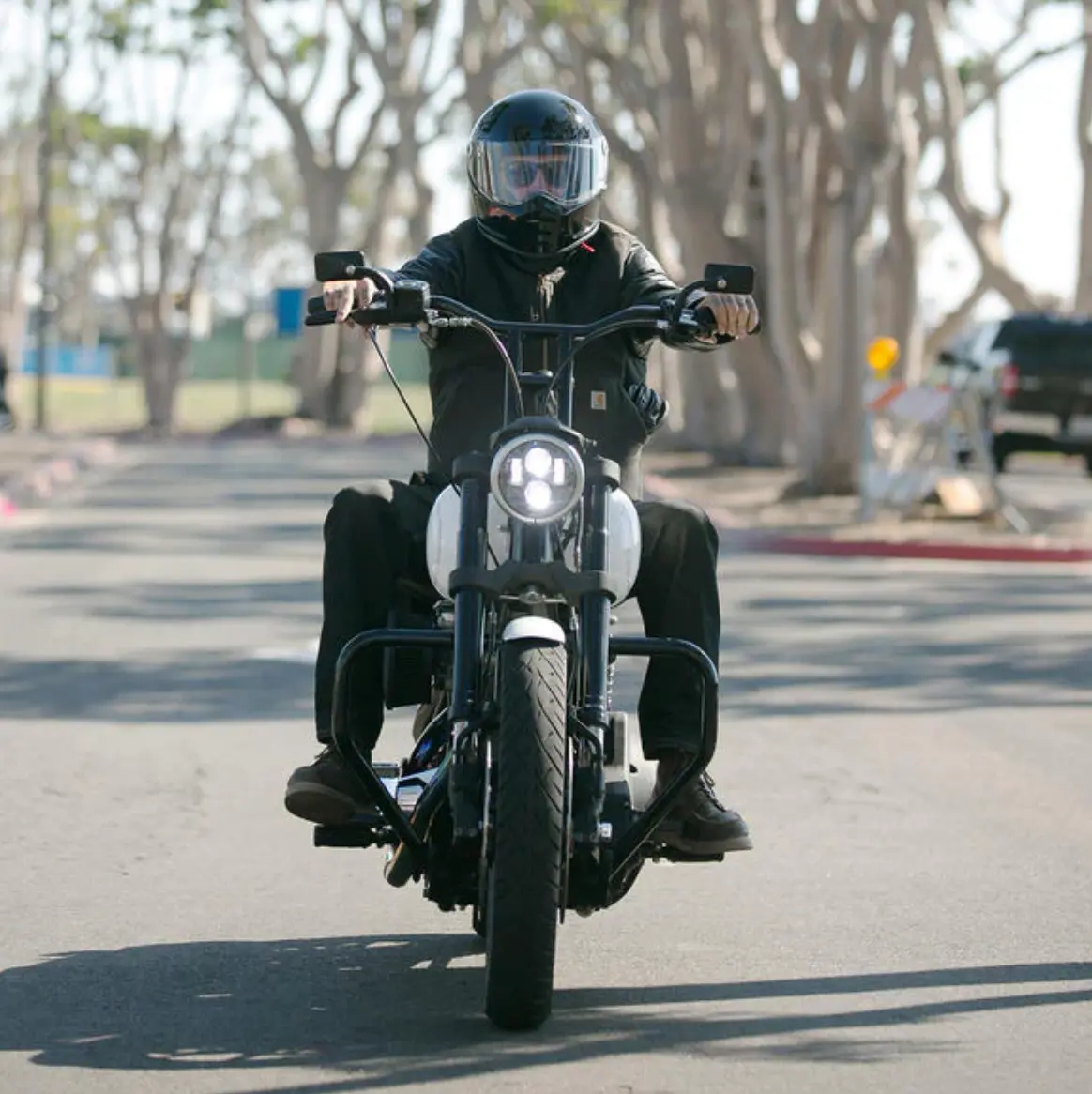 Biltwell Lane Splitter Helmet - Gloss Black - Image 5