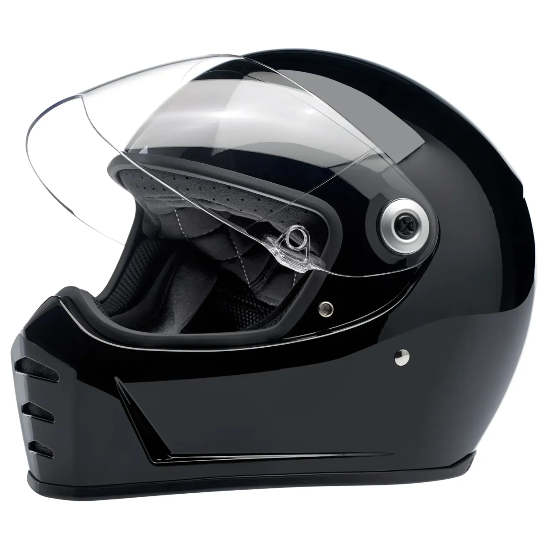 Biltwell Lane Splitter Helmet - Gloss Black - Image 9