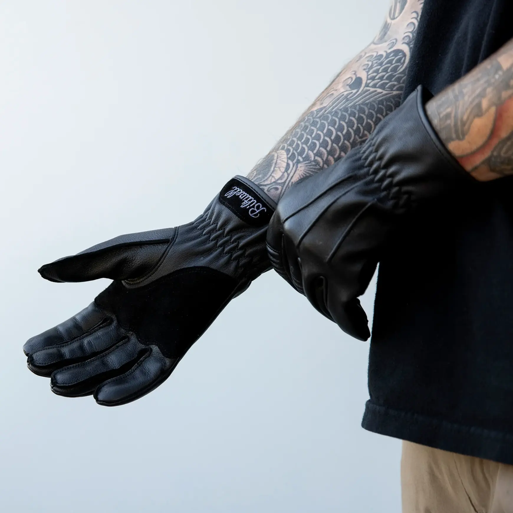 Biltwell Work Gloves 2.0 - Black - Image 5